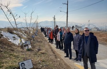 Под Тегераном открыли Аллею памяти жертв украинского рейса PS752 авиакомпании "МАУ"