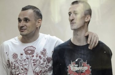 Олег Сенцов и Александр Кольченко. Фото: Главред Олег Сенцов и Александр Кольченко. Фото: Главред