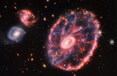 Телескоп Джеймса Вебба показав рідкісну галактику "Колесо воза"