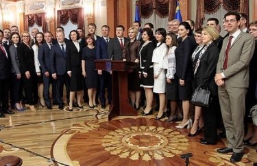 Судьи Антикорсуда во время принятия присяги 12 апреля 2019 года. Фото: zib.com.ua