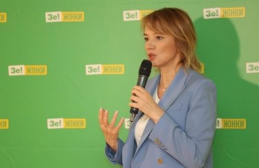 Олена Шуляк, голова партії "Слуга народу"