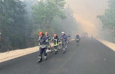 Одно из фото пожаров, которые ГБР считает постановочными. Фото: ГСЧС