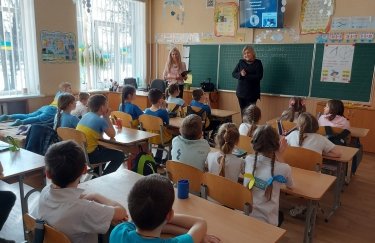 урок в украинской школе