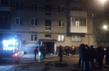 На месте пожара во Львове. Фото: varta1.com.ua