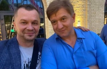 Тимофей Милованов и Данилюк перед дракой. Фото: Facebook Милованова