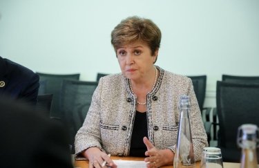 Глава МВФ Крісталіна Георгієва. Фото: t.me/Denys_Smyhal Україні знадобиться $42 млрд міжнародної допомоги для підтримки бюджету: де влада візьме гроші