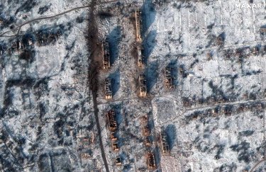 Maxar опубликовала спутниковые снимки разрушений в Соледаре (ФОТО)