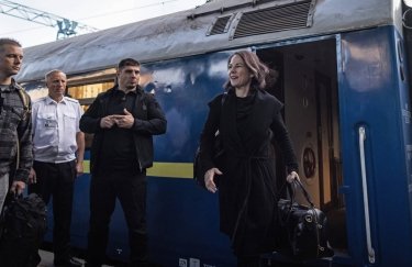 Міністр закордонних справ Німеччини Анналена Бербок прибула в Україну. Фото: dpa