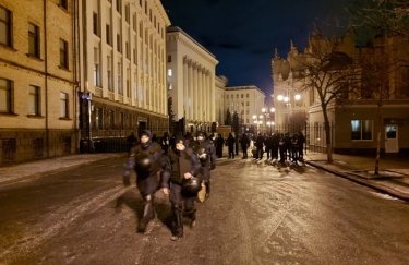 Митинг в центре Киева