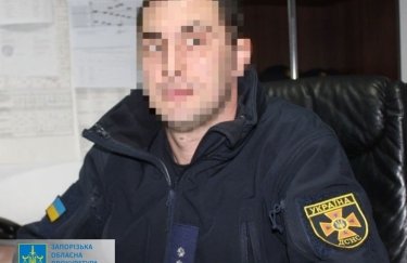Фото: Запорожская областная прокуратура Экс-руководителя ГСЧС в Мелитополе с подчиненными подозревают в госизмене
