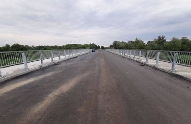 Во Львовской области открыли движение по мосту через Западный Буг