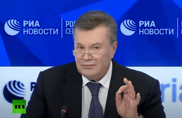 Виктор Янукович в феврале 2019 года. Фото: скриншот видео RT