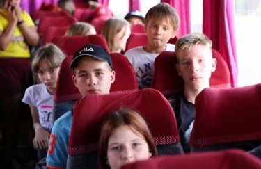 Депортація українських дітей. Фото: росЗМІ Депортація українських дітей. Фото: росЗМІ