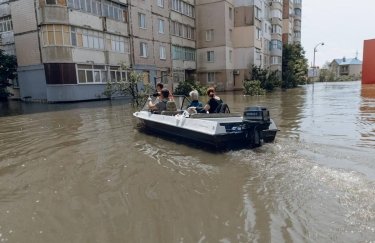 В Херсонской области за ночь вода опустилась еще на 64 см, продолжается спасательная операция