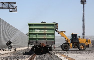 "АрселорМиттал Кривой Рог" построил угольный склад с учетом экологических требований