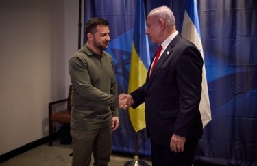Президент Украины Владимир Зеленский в штаб-квартире ООН провел встречу с премьер-министром Израиля Беньямином Нетаньяху.