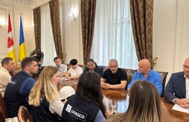 Встреча представителей ЮНЕСКО с местными властями в Одессе. Фото: Олег Кипер/Telegram одесса, юнеско
