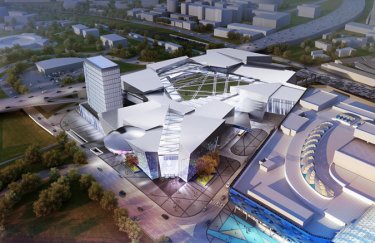 ТРЦ Ocean Mall стане найкрупнішим торговим об'єктом, відкритим під час війни.Фото: NAI Ukraine ТРЦ Ocean mall