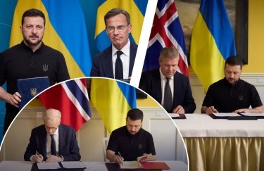 Україна підписала безпекові угоди з Швецією, Ісландією та Норвегією