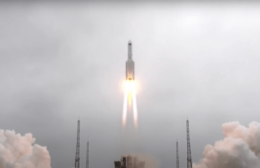 Запуск ракеты 29 апреля. Фото: скриншот видео Space Videos
