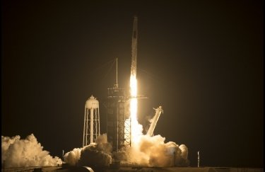 Запуск ракеты-носителя c Crew Dragon-2. Фото: NASA