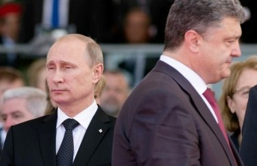 Петр Порошенко и Владимир Путин, 2014 год. Фото: РИА Новости