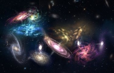 Ученые обнаружили уникальное слияние 14 галактик