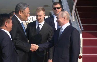 Путін прибув до Пекіна. Фото: рос ЗМІ