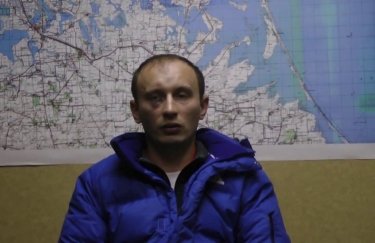 Дезертир Баранов после задержания