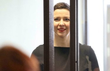 Мария Колесникова в суде. Фото: Telegram/Виктор Бабарико