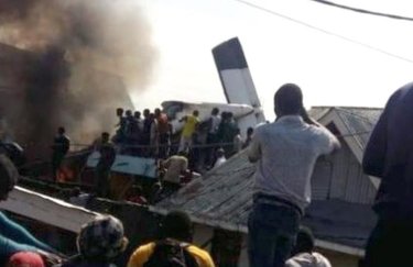 Авиакатастрофа в Конго. Фото: twitter.com