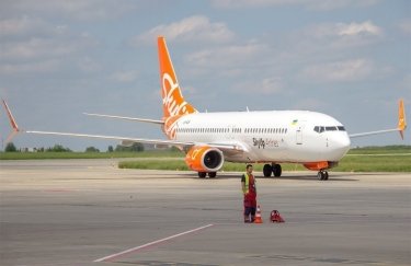 Boeing 737-800 SkyUp. Фото: аэропорт Харьков