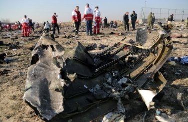 Последствия катастрофы самолета МАУ в Иране. Фото: AA