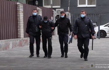 Полиция задержала рейдеров-мотоциклистов. Фото: скриншот видео днепропетровской полиции