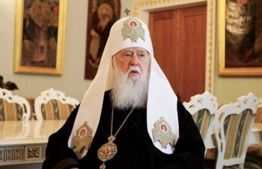 Патриарх Филарет. Фото: pravda.com.ua