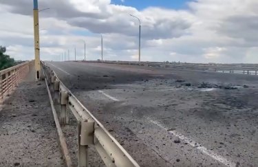 ВСУ снова нанесли удар по Антоновскому мосту
