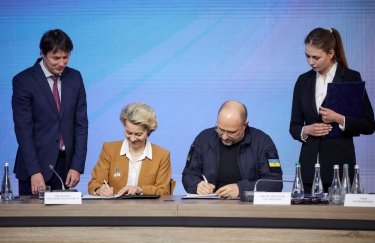 Украина присоединяется к программе ЕС "Единый рынок": Шмыгаль и Урсула фон дер Ляен подписали соглашение