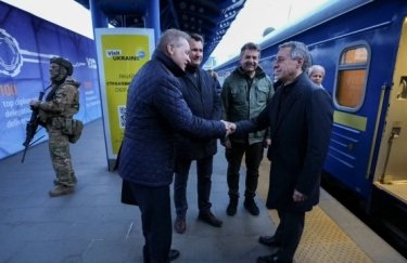 Президент Швейцарии приехал в Украину
