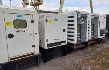 Великобритания передала Украине 177 электрогенераторов (ФОТО)