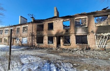 Донецкая область, дом, разрушения