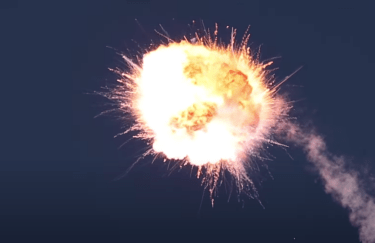Ракета Alpha взорвалась спустя две минуты полета. Фото: скриншот видео NASASpaceflight