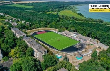 В поселке на Днепропетровщине восстанавливают стадион на 400 зрителей