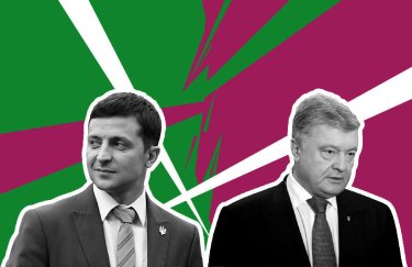 Начались дебаты между Порошенко и Зеленским на НСК "Олимпийский"