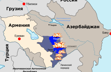 В непризнанной Нагорно-Карабахской республике ввели военное положение