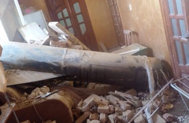 У Івано-Франківській області ракета влучила в будинок, але не вибухнула