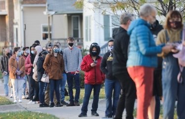 Очередь избирателей в последний день досрочного голосования, Айова. Фото: Getty Images