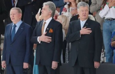 Кучма, Порошенко, Ющенко, президенти, війна в Україні, три президенти
