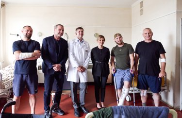 Фото: пресслужба президента В Україні створять центр протезування та лікування ПТСР для постраждалих від війни