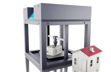 3D-принтер может производить малые архитектурные формы. Источник: depositphotos.com