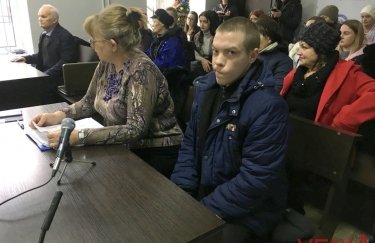 Винницкий догхантер на суде. Фото: vezha.ua